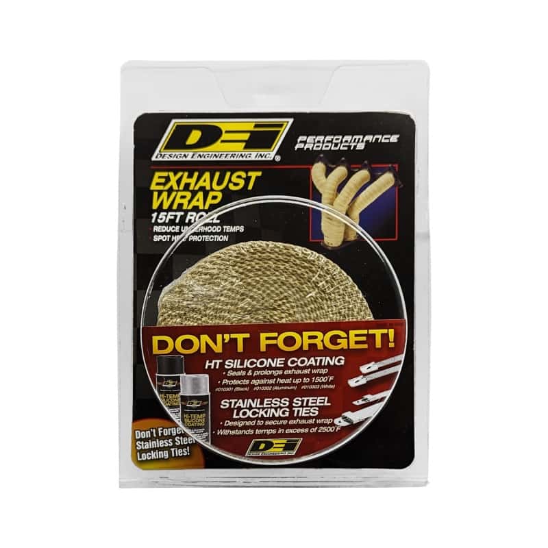 DEI — DEI Exhaust Wrap 2in x 15ft - Tan
Exhaust Wrap Kit - view 4