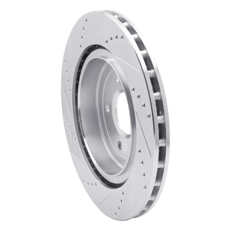R1 Concepts — R1 2006-2013 Chevrolet Corvette Rear Right Drilled & Slotted Silver Brake Rotor
R1 Brake Rotor Drill - view 4