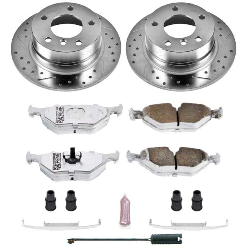 PowerStop — Power Stop 95-99 BMW 318ti Rear Z26 Street Warrior Brake Kit - view 1