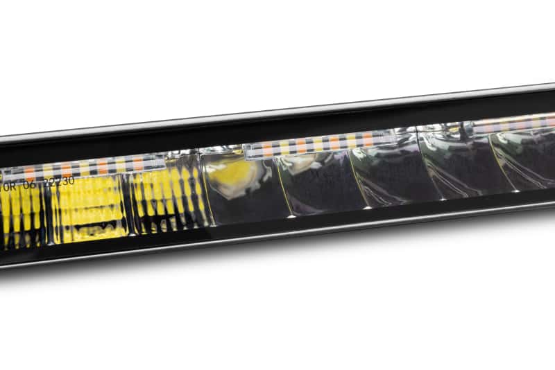 Go Rhino — Go Rhino Xplor Blackout Combo Series Sgl Row LED Light Bar w/Amber (Side/Track Mount) 39.5in. - Blk
BLKOUT - 40"LightBar - view 3