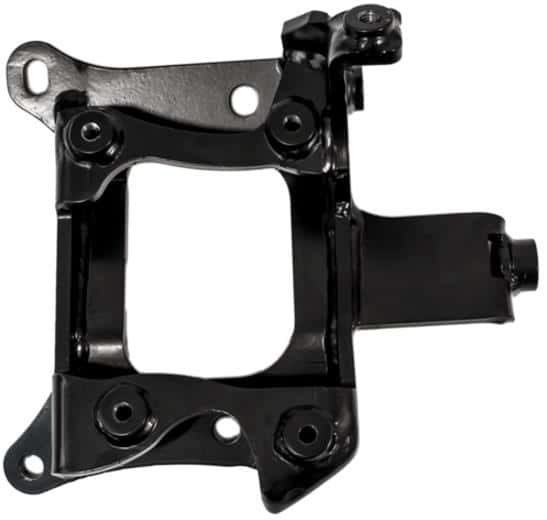 Innovative Mounts — Innovative 92-00 Civic B/D-Series Black Steel A/C Bracket (D Series Compressor) - view 1
