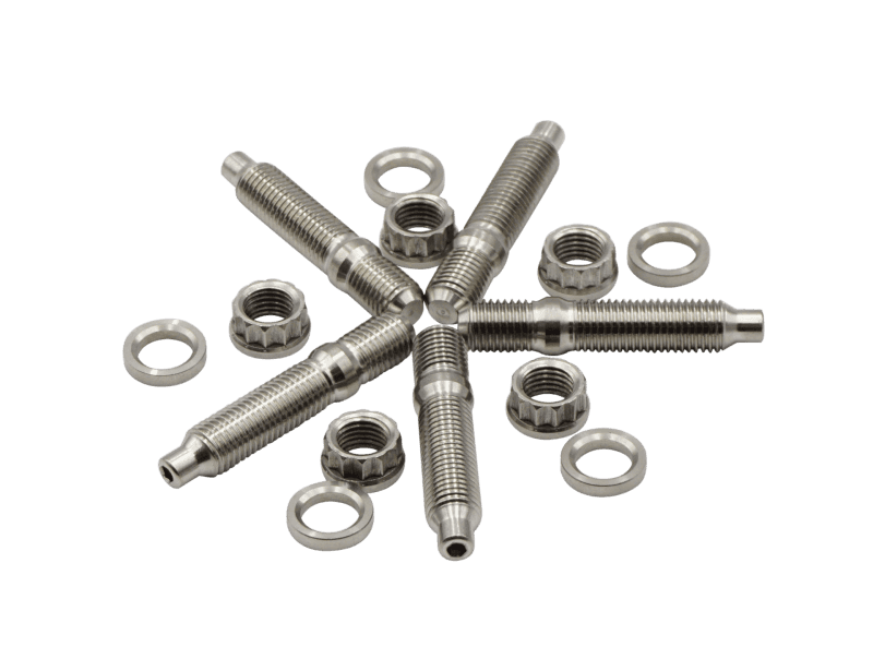 BLOX Racing — BLOX Racing Stainless Steel Exhaust Manifold Studs 5-Piece Set - M10x1.25 55mm - view 1