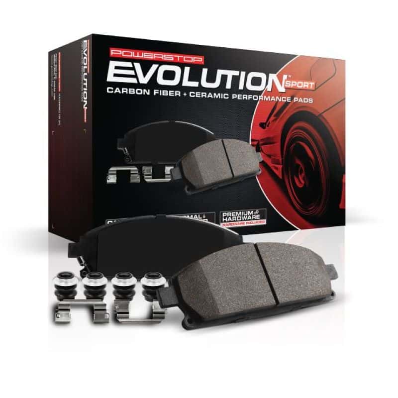 PowerStop — Power Stop 16-19 Cadillac ATS Front Z23 Evolution Sport Brake Pads w/Hardware
Z23 Brake Pads - view 2