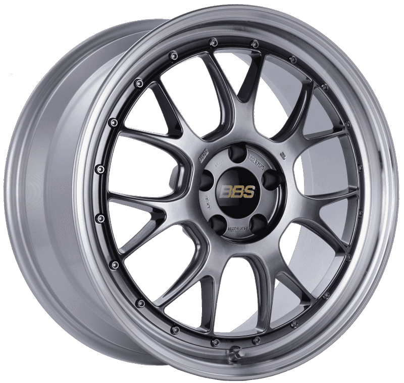 BBS — BBS LM-R 19x8.5 5x112 ET38 Diamond Black Center Diamond Cut Lip Wheel -82mm PFS/Clip Required - view 1