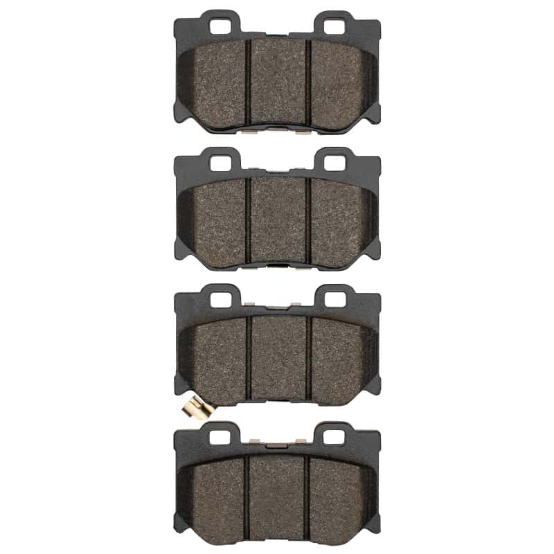 DFC — DFC 08-25 Infiniti M35H Rear Active Performance Pads - Low Metallic
DFC Brake Pad Set - view 2