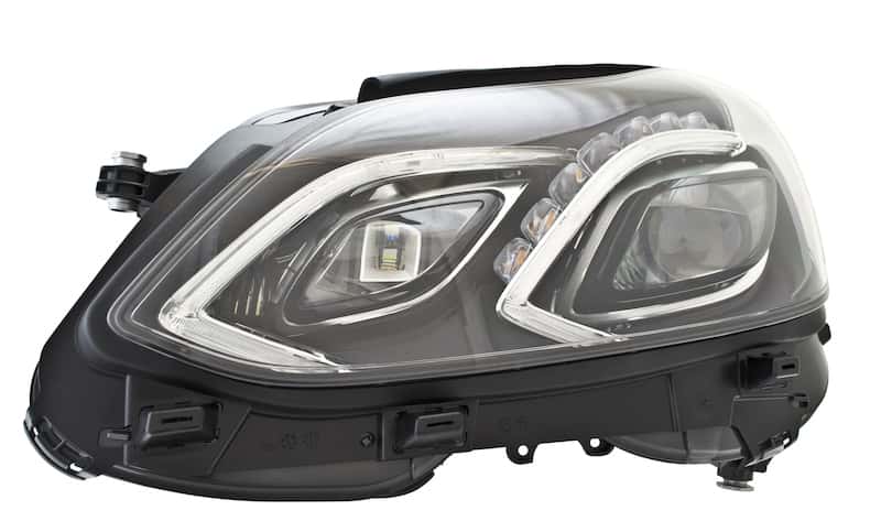 Hella — Hella 2014 Mercedes-Benz E-Class W Actv Curve 14- Headlamp Lh Led - view 5