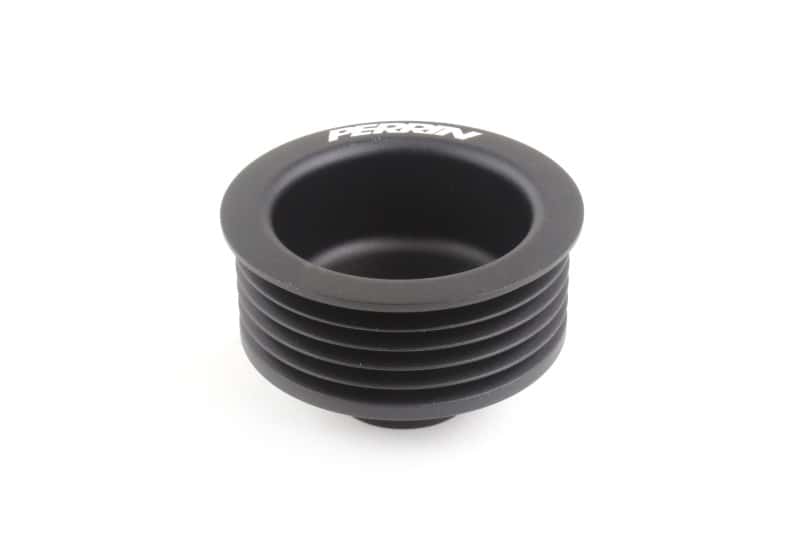 Perrin Performance — PERRIN 15-25 Subaru WRX / 15-22 Crosstrek / 14-18 FXT Lightweight Alternator Pulley - Black - view 2
