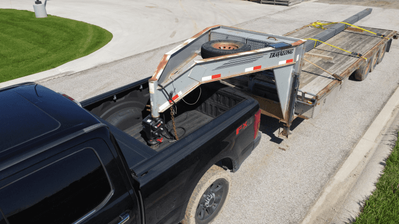 GEN-Y Hitch — Gen-Y Spartan Torsion-Flex 5in Offset 4in RD Tube Gooseneck 2-5/16in Coupler Standard Height
Gooseneck Hitch - view 4
