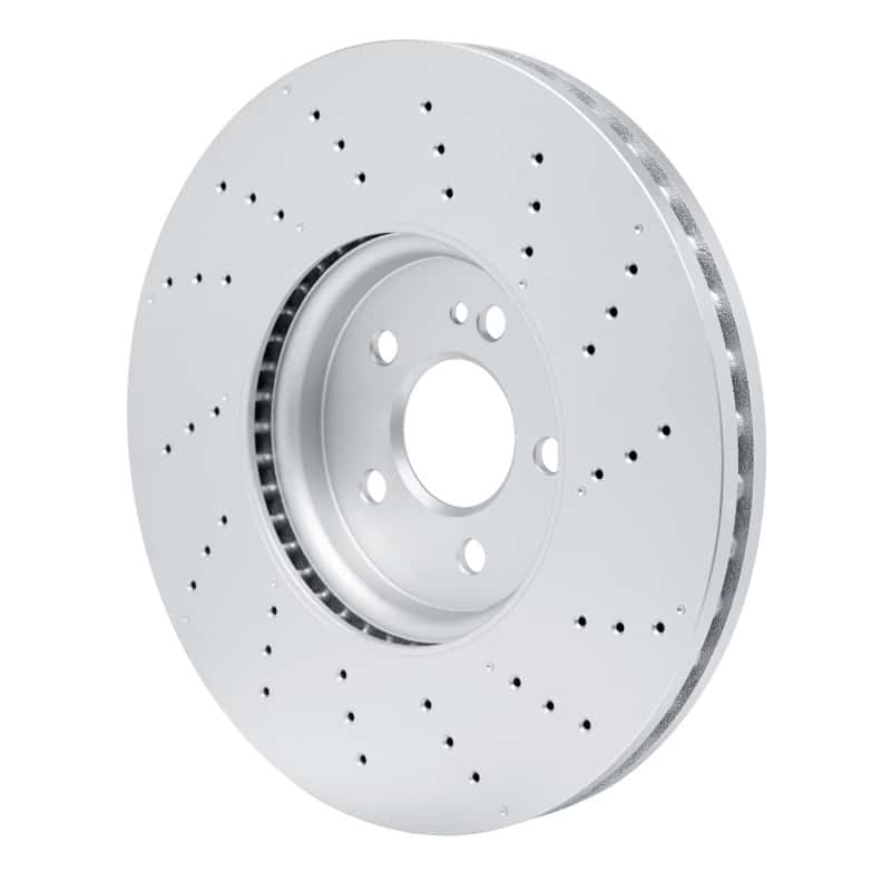 DFC — DFC 20-22 Mercedes-Benz A35 AMG Front Drilled Hi-Carbon Alloy Geomet Coated Rotor - view 4
