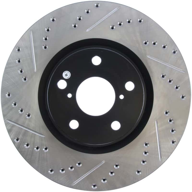 Stoptech — StopTech 5/93-98 Toyota Supra Turbo Right Front Slotted & Drilled Rotor
Disc Brake Rotor
Slot/Drill Rotor - view 2