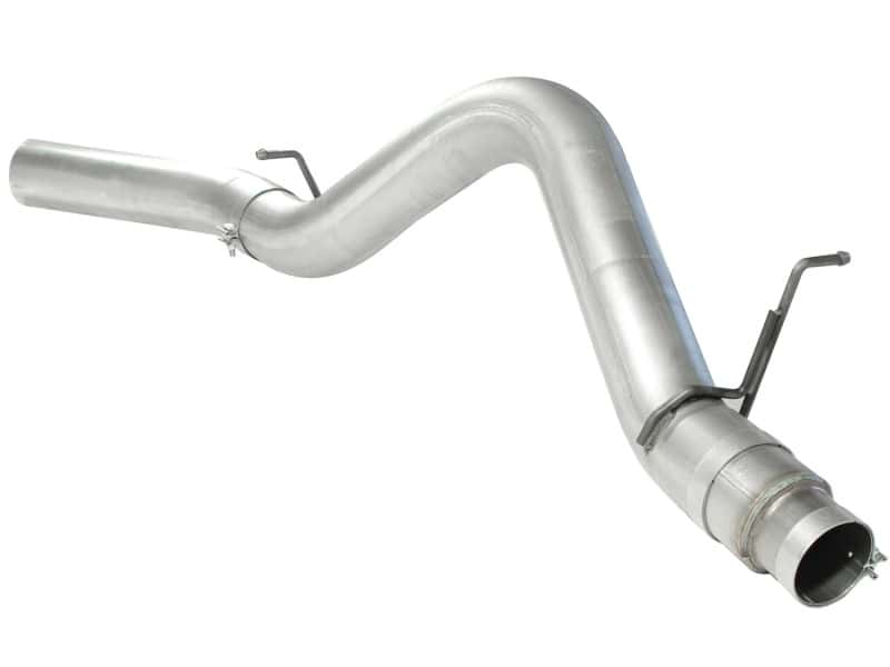 aFe — aFe Atlas Exhaust 5in DPF-Back Al Steel 11-13 GM Diesel Trucks V8-6.6L (td) LML
DPF-Back Exhaust - view 3