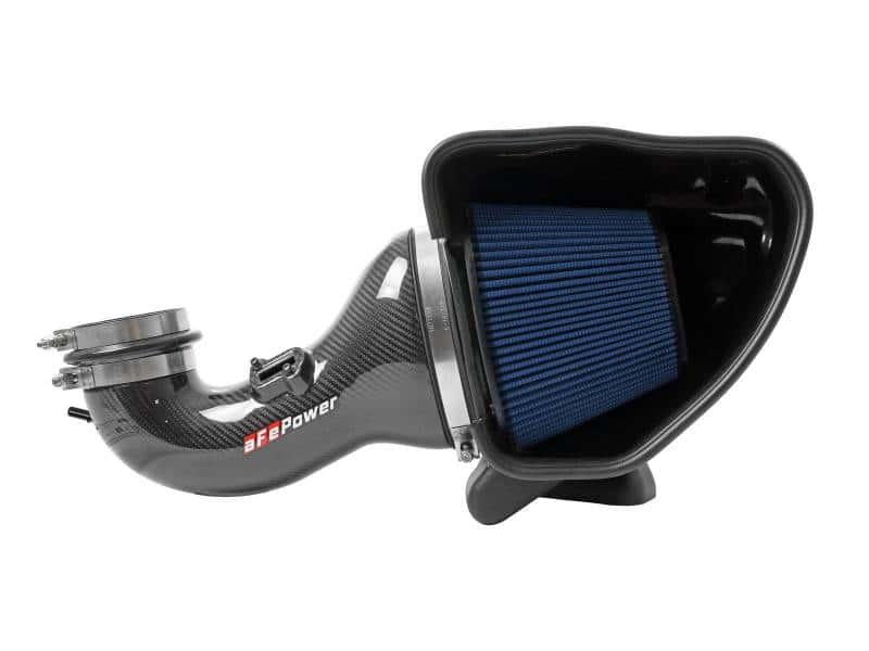 aFe — aFe 17-12 Chevrolet Camaro ZL1 (6.2L-V8) Track Series Carbon Fiber CAI System w/ Pro 5R Filters
Track Series Intake  - view 5