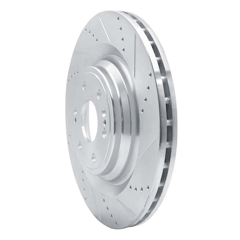 R1 Concepts — R1 14-20 Cadillac Escalade Front Right Drilled & Slotted Silver Brake Rotor
R1 Brake Rotor Drill - view 2