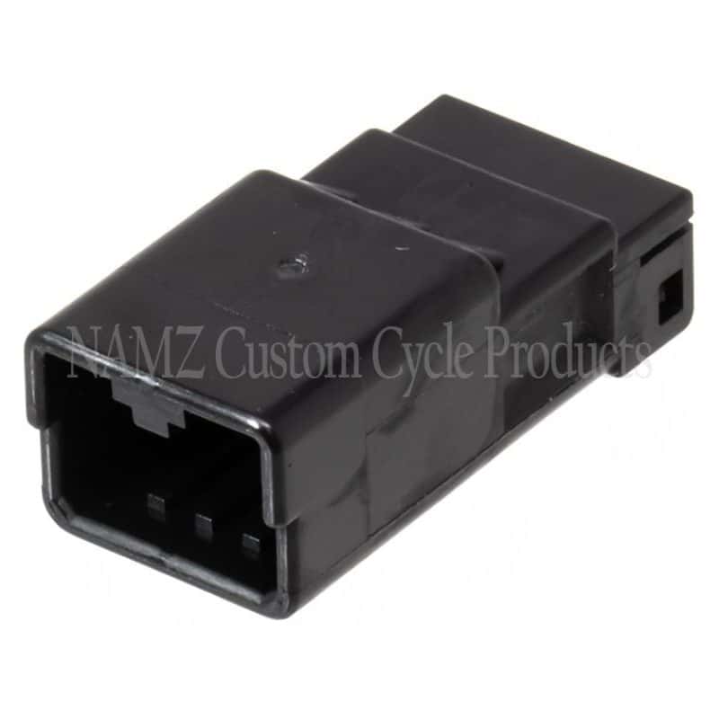 NAMZ — NAMZ AMP 040 Series 4-Position Male Wire Cap Housing Connector (HD 72904-01BK) - view 1