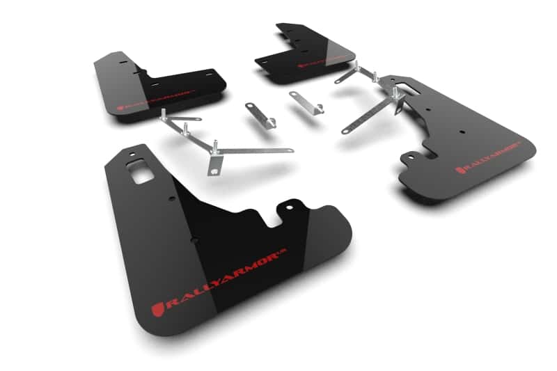 Rally Armor — Rally Armor 22-26 Subaru BRZ / Toyota GR86 Black UR Mud Flap w/Red Logo
Mud Flap - view 1