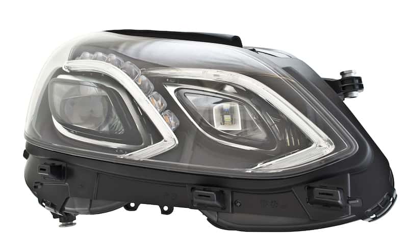 Hella — Hella 2014 Mercedes-Benz E-Class W Actv Curve 14- Headlamp Rh Led - view 5