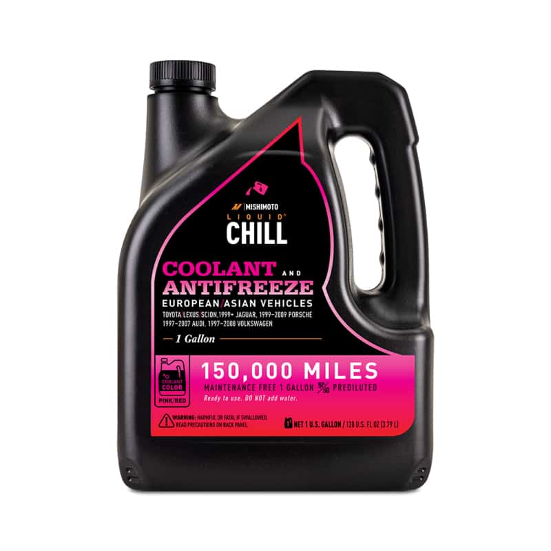 Mishimoto — Mishimoto Liquid Chill EG Coolant, European/Asian Vehicles, Pink/Red
Engine Coolant - view 2