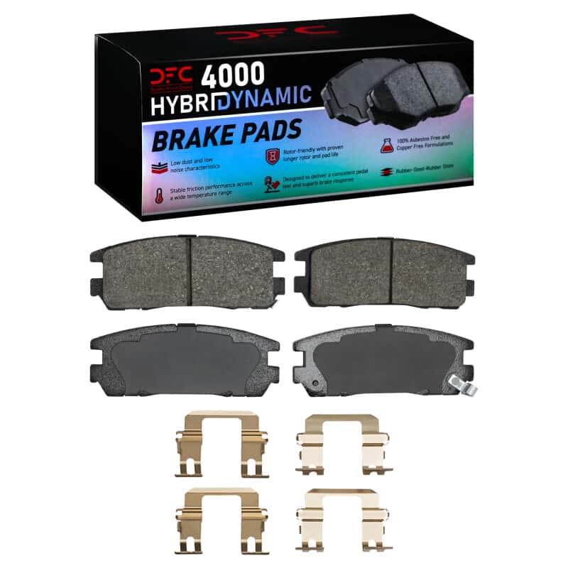 DFC — DFC 92-04 Acura SLX Rear 4000 HybriDynamic Brake Pads and Hardware Kit
DFC Brake Pad Set - view 1
