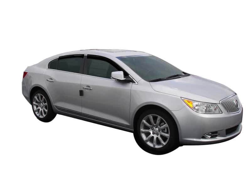 AVS — AVS 10-16 Buick Lacrosse Ventvisor Outside Mount Window Deflectors 4pc - Smoke
Side Window Vent
VENTVISOR 4PC - view 3