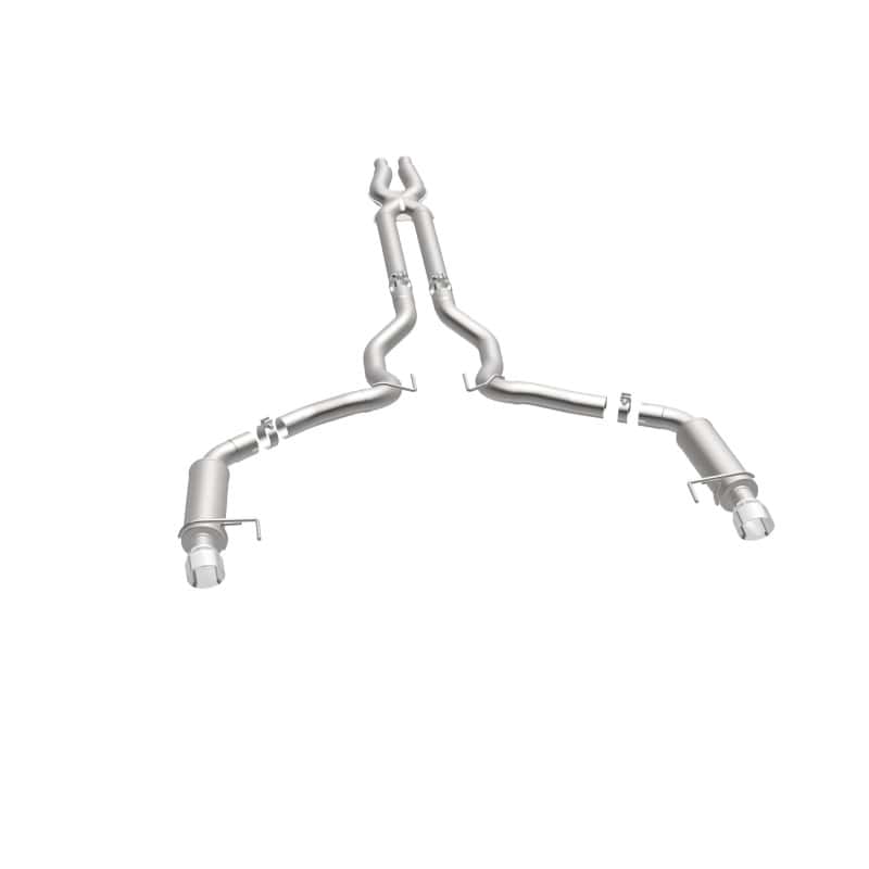 Magnaflow — MagnaFlow Cat Back, SS, 3in, Competition, Dual Split Polished 4.5in Tips 2015 Ford Mustang GT V8 5.0
Cat-Back - view 19
