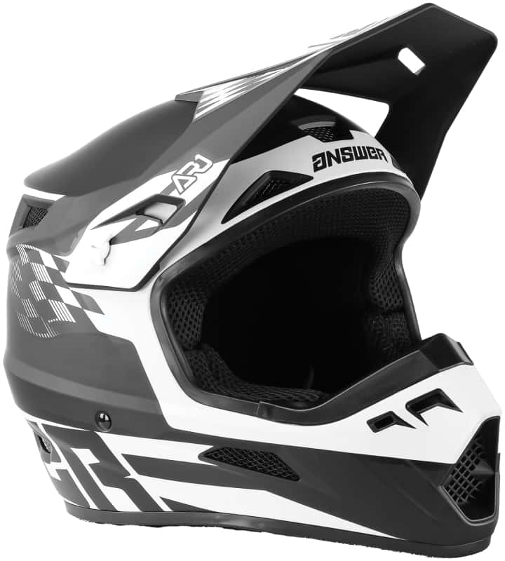 Answer — Answer AR1 Sweep Helmet Black/White - 2XL - view 1