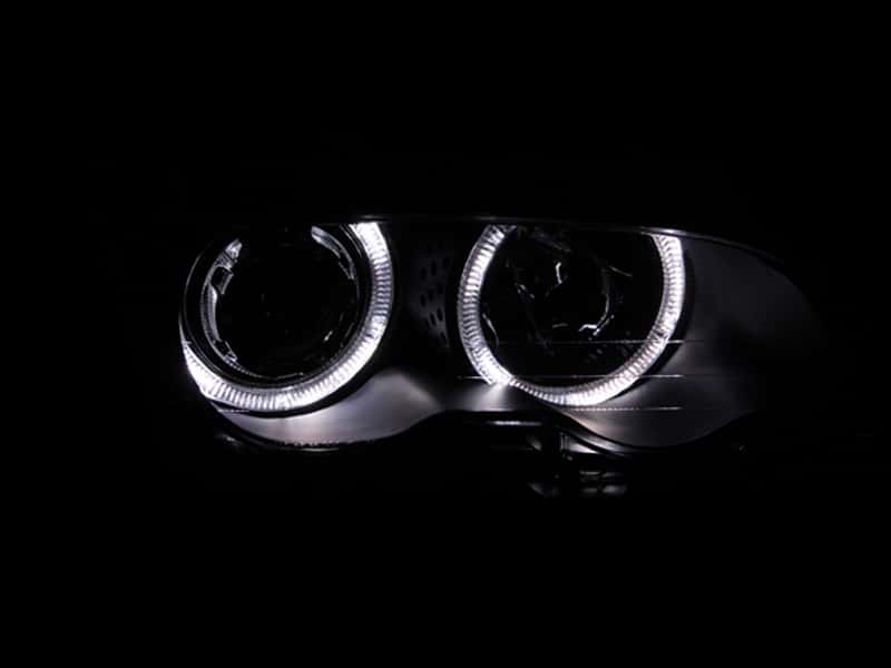ANZO — ANZO 1999-2001 BMW 3 Series E46 Projector Headlights w/ Halo Black
Head Light Set
HdLtSet - view 4