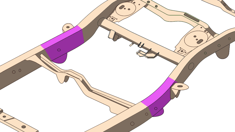 RustBuster — Rust Buster 4Runner & FJ Cruiser Mid Frame Repair Kit - Right - view 2