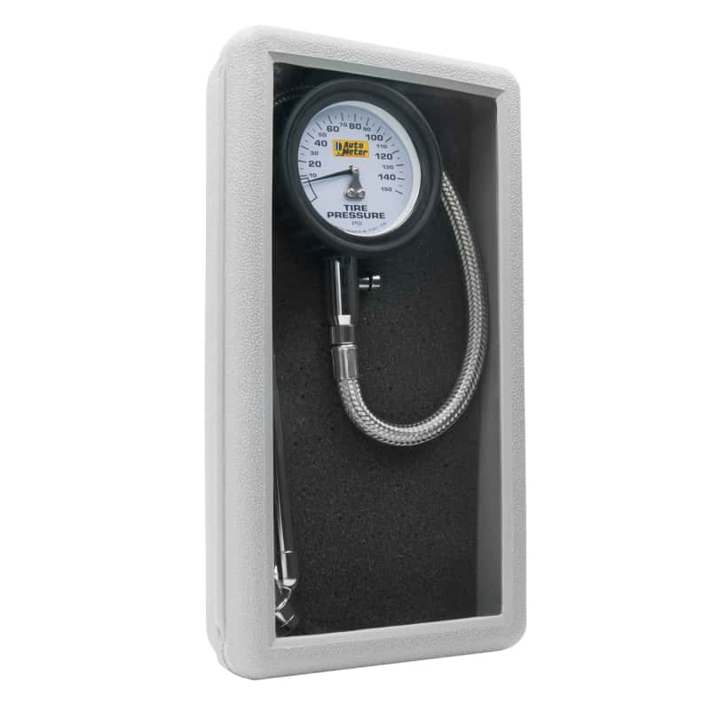 AutoMeter — Autometer 150 PSI Analog Tire Pressure Gauge
Ga Tire Press 150psi - view 3