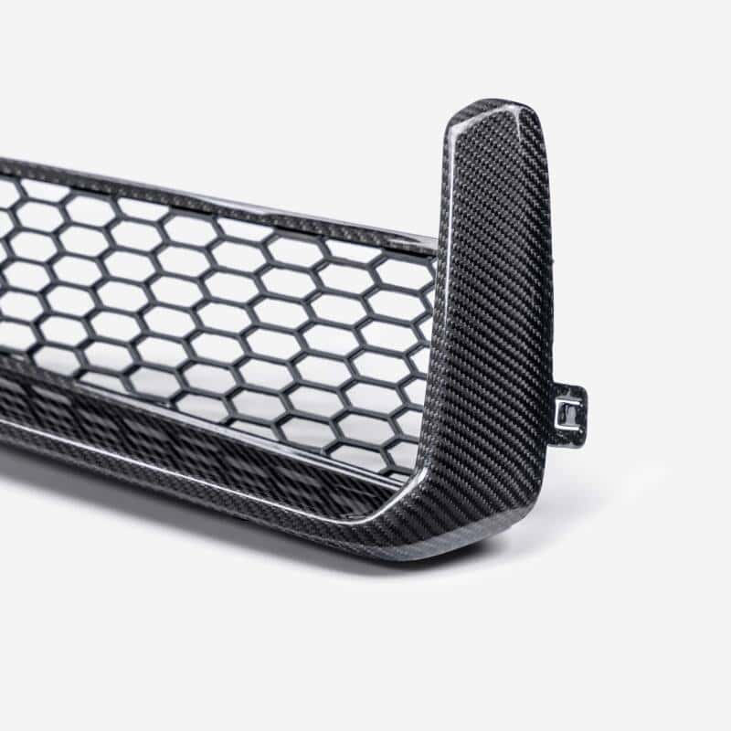 Anderson Composites — Anderson Composites 2024 Ford Mustang Dark Horse Carbon Fiber Front Bumper Inserts - view 6