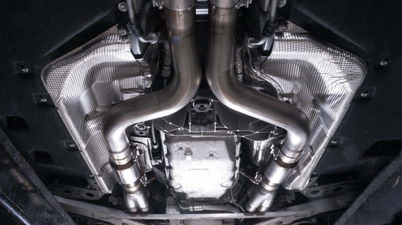 Stainless Works — Stainless Works 2016-18 Cadillac CTS-V Sedan Headers 2in Primaries 3in Catted Leads Into X-Pipe
Exhaust System - view 12