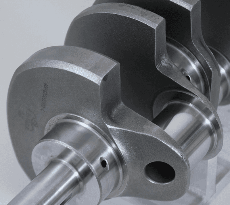 Eagle — Eagle Pontiac 400 Small Block Standard Cast Steel Crankshaft - Internal Balance
Cast Crank - view 4