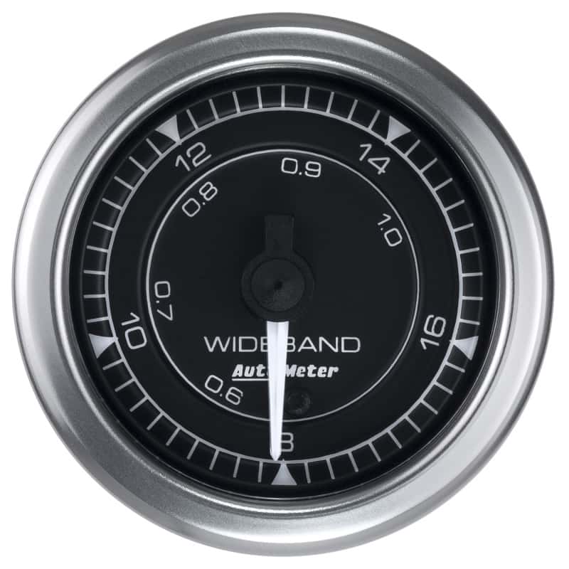 AutoMeter — Autometer Chrono 2-1/16in 8:1-18:1 Air/Fuel Ratio Analog Wideband Gauge
GA 2" AFR WDBND S CH - view 1