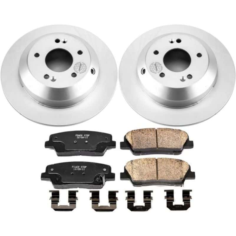 PowerStop — Power Stop 15-19 Kia Sorento Rear Z17 Evolution Geomet Coated Brake Kit - view 1