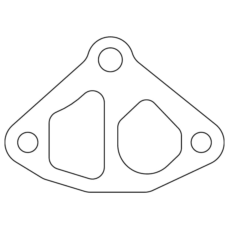 Cometic Gasket — Cometic GM LT1/LT4 Gen-2 Small Block V8 .031in Fiber Water Pump Mounting Gasket
Water Pump Gasket - view 2