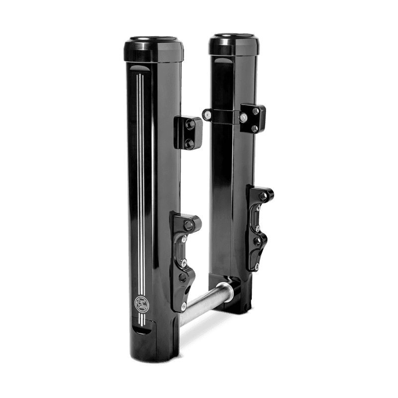 Performance Machine — Performance Machine Dyna and M8 Softail Lower Leg Assembly 49mm - Contrast Cut - view 1
