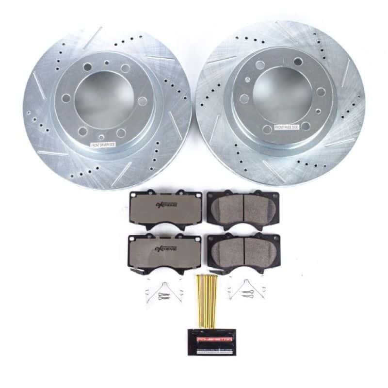 PowerStop — Power Stop 03-09 Toyota 4Runner Front Z36 Truck & Tow Brake Kit - view 1