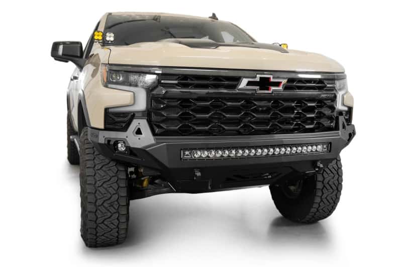 Addictive Desert Designs — Addictive Desert Designs 2022+ Chevy Silverado 1500 ZR2 Stealth Fighter Front Bumper
Bumper- Front - view 20