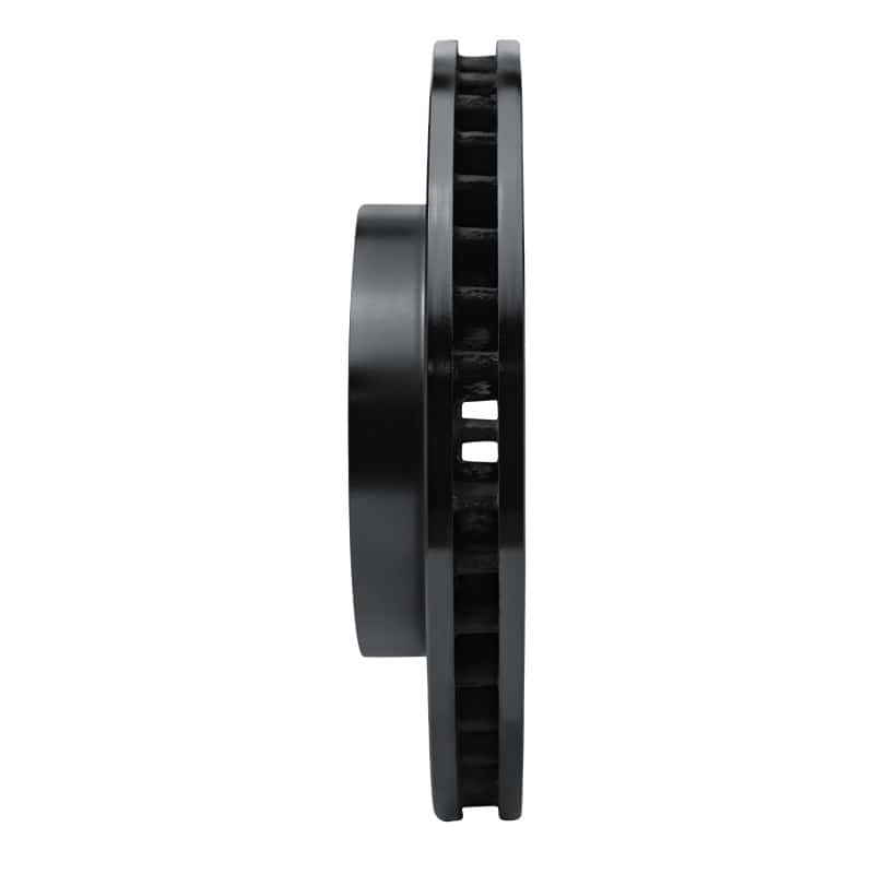 R1 Concepts — R1 69-78 Cadillac Eldorado Front/Rear Left Drilled & Slotted Black Brake Rotor
R1 Brake Rotor Drill - view 3