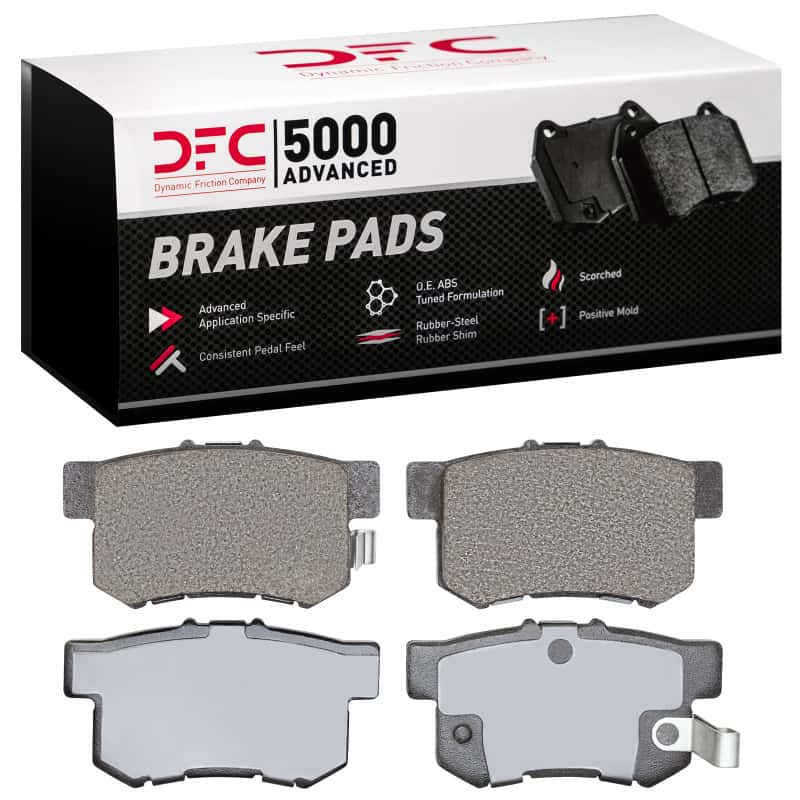 DFC — DFC 95-11 Acura RL Rear 5000 Advanced Ceramic Brake Pads
DFC Brake Pad Set - view 1