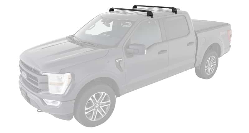 Rhino-Rack — Rhino-Rack 04-08 Ford F150 Supercrew Vortex ROC25 Flush 2 Bar Roof Rack - Black
Roof Rack - view 2