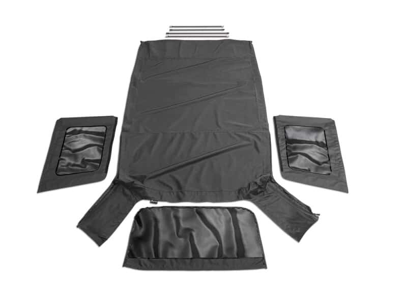 Rampage — Rampage 2007-2009 Jeep Wrangler(JK) Unlimited OEM Replacement Top - Black Diamond
Fctry Rplcmnt Sft Tp
Top-Soft - view 1