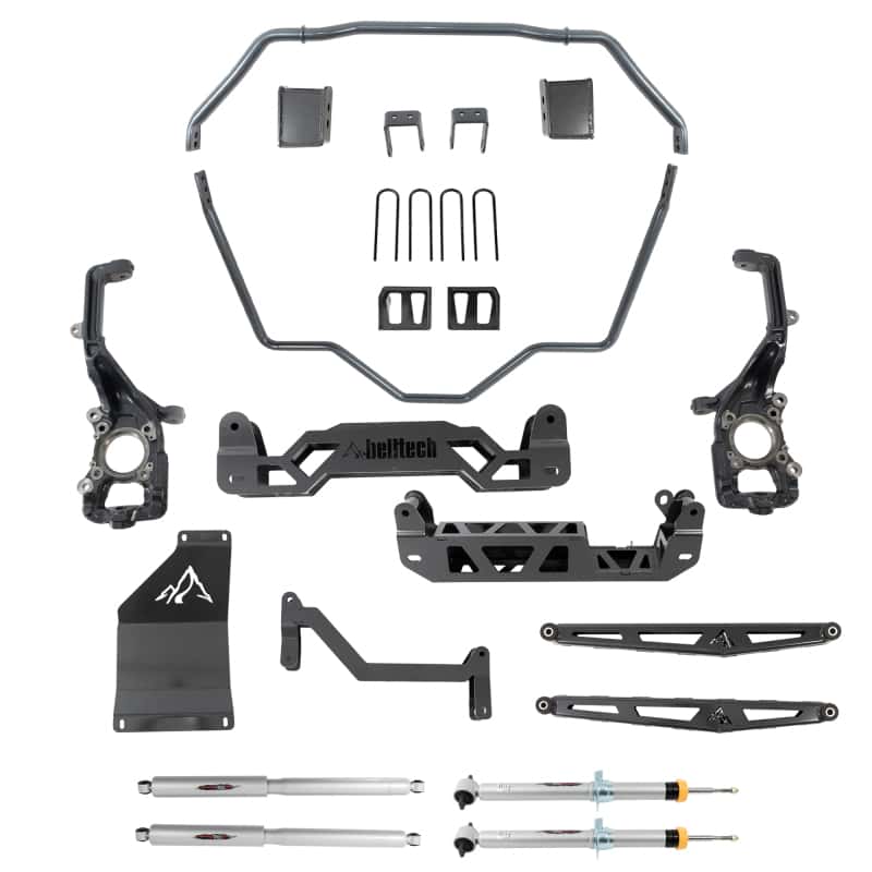 Belltech — Belltech 2021+ Ford F150 4WD Trail Performance 6-7in. Base Lift Kit w/ Shocks
LIFT KIT - view 1