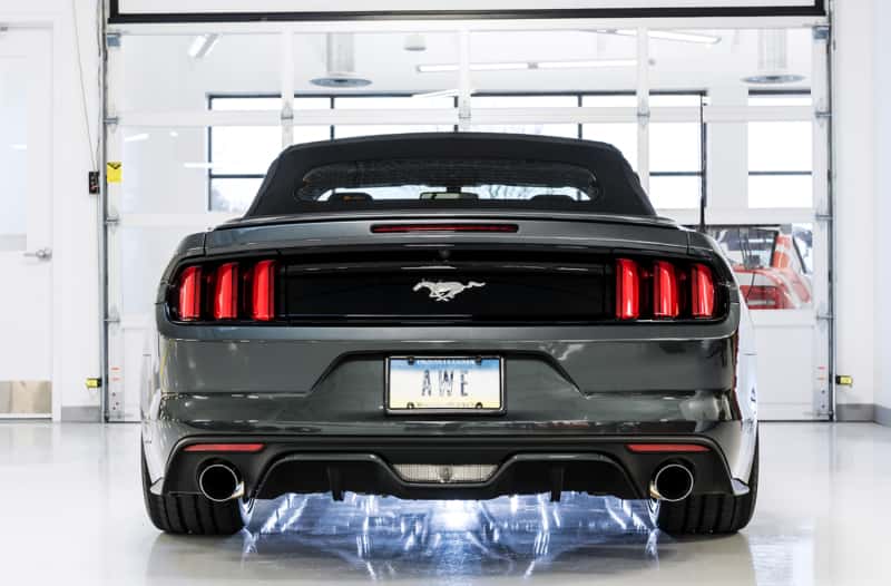 AWE Tuning — AWE Tuning S550 Mustang EcoBoost Axle-back Exhaust - Touring Edition (Chrome Silver Tips)
Touring Exhaust - view 4