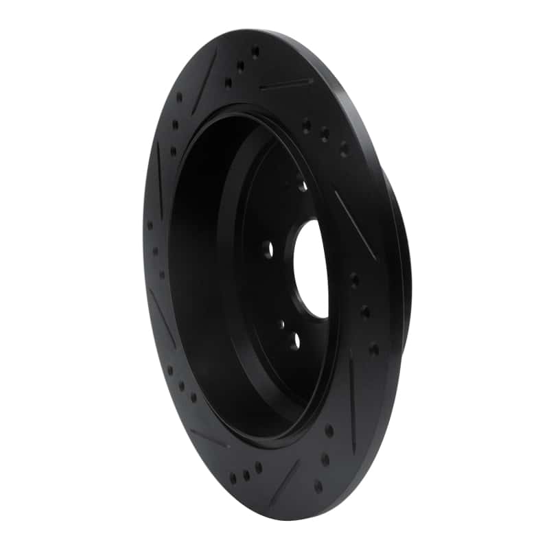 R1 Concepts — R1 2005-2018 Acura RDX Rear Right Drilled & Slotted Black Brake Rotor
R1 Brake Rotor Drill - view 4