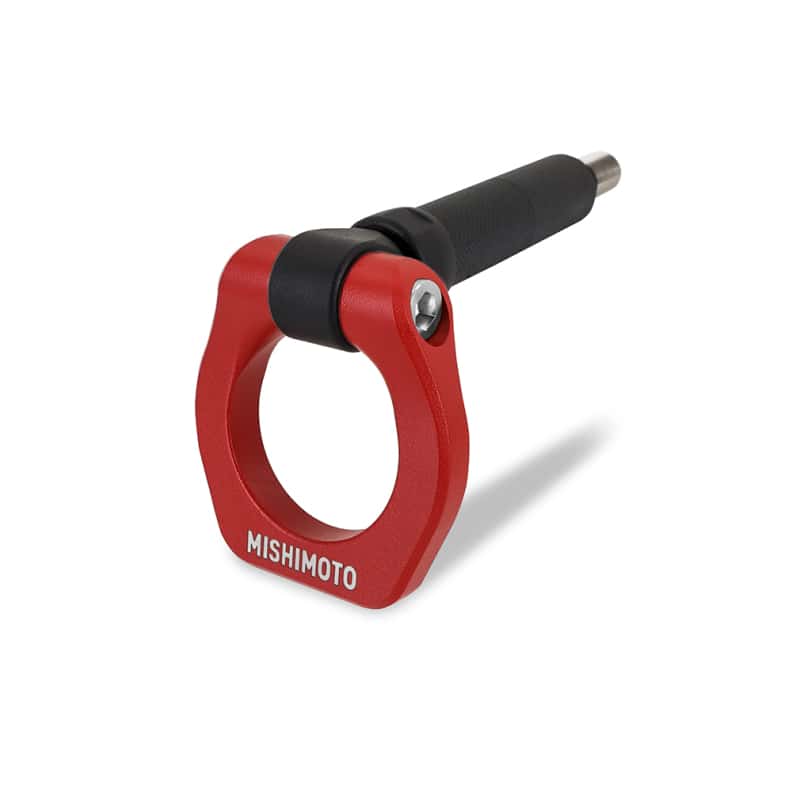 Mishimoto — Mishimoto 02-07 Subaru WRX/STI Red Racing Front Tow Hook - view 2