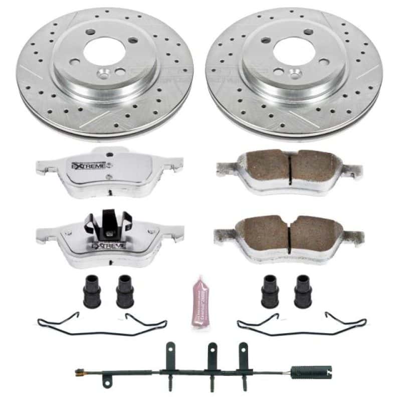 PowerStop — Power Stop 02-06 Mini Cooper Front Z26 Street Warrior Brake Kit - view 1