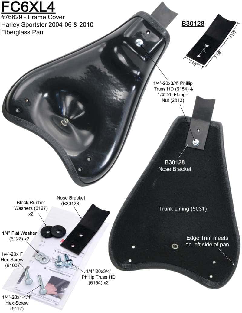 Mustang Motorcycle — Mustang Cyclone Mounting Kit - view 2