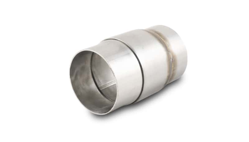 Vibrant — Vibrant SS Slip Joint Adapter for 3in OD Tubing (2 Piece Assembly) Welded
Exhaust Pipe Adapter
3"ODDoubleSlipJoint - view 1