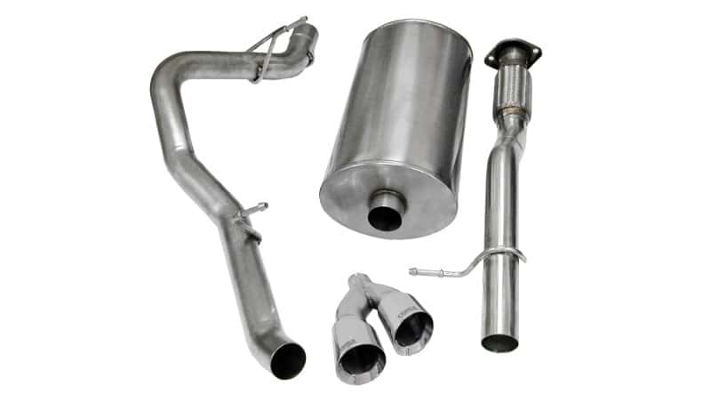 CORSA Performance — Corsa 2009-2013 Chevrolet Suburban 1500 5.3L V8 Polished Sport Cat-Back Exhaust
Exhaust - view 1