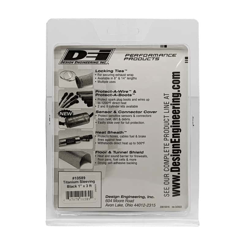 DEI — DEI Protect-A-Sleeve 1in I.D. x 36in - Black Titanium
Heat Shield Sleeve - view 3